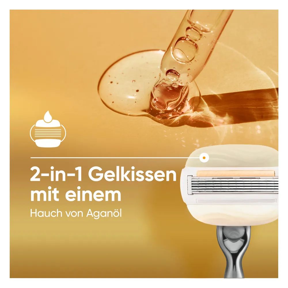 Gillette Venus Pro Comfortglide Arganöl Systemklingen 3er