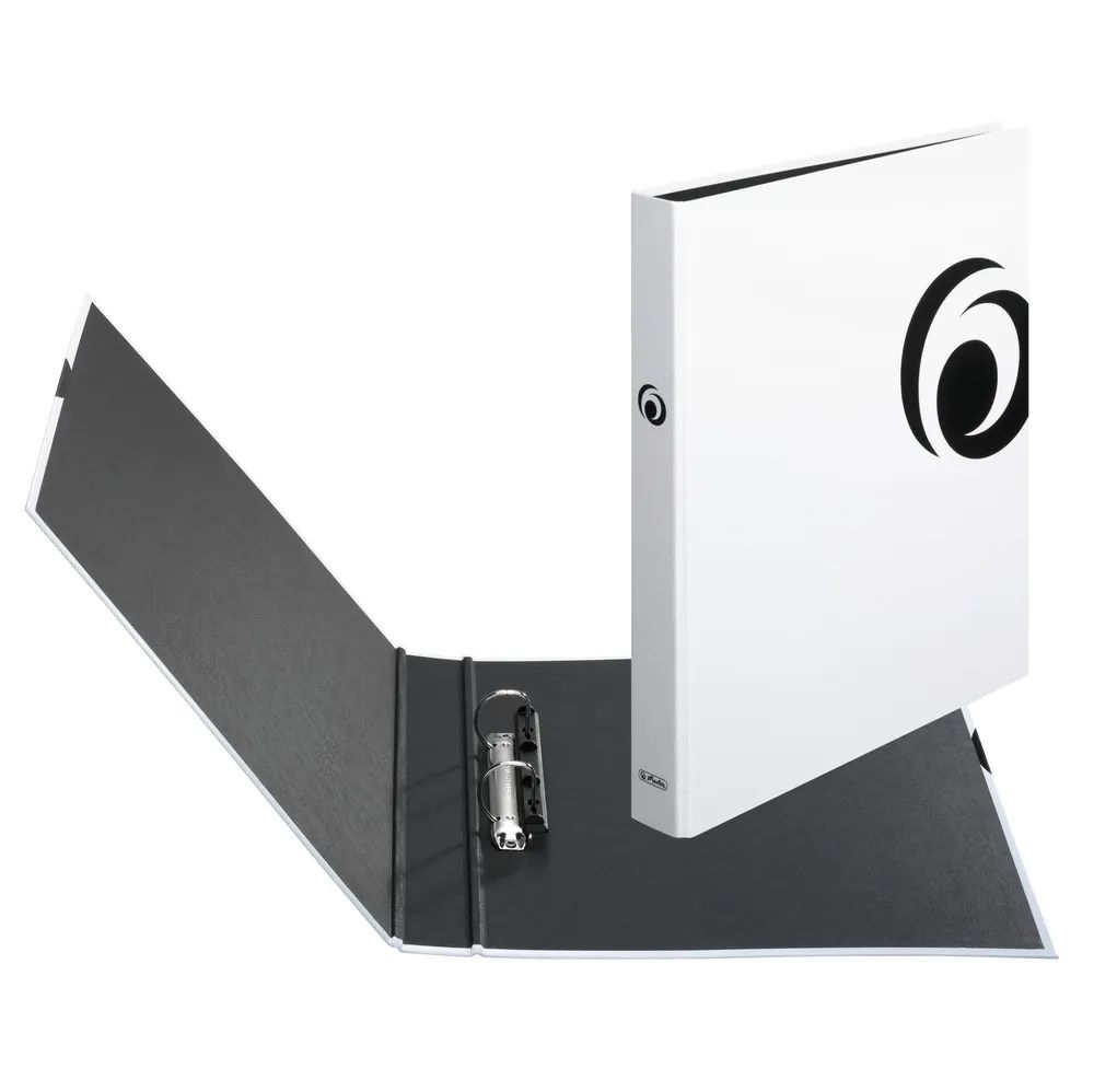 herlitz Ringbuch maX.file, 2-Ring, A4, weiß, 25 mm
