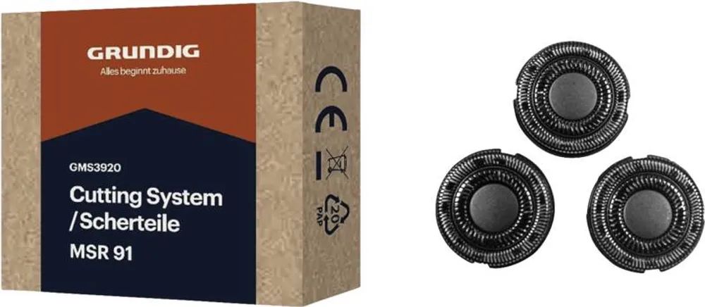Grundig. GMS3920 Ersatzscherkopf für Rotationsrasierer MS 9130
