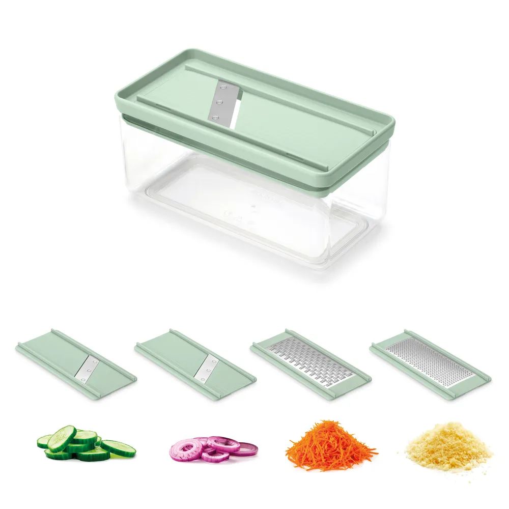 Brabantia Tasty+ Hobel- und Reibe-Set - Jade Green