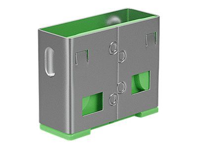 Lindy USB Port Blocker - USB-Portblocker - grün (Packung mit 10)