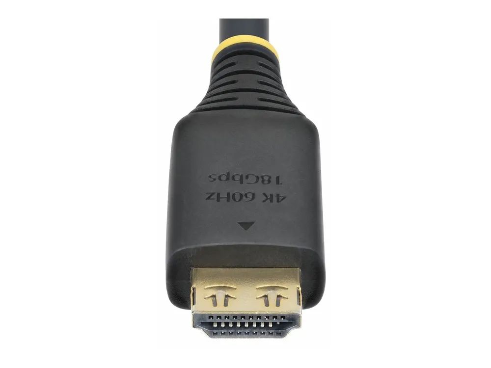 StarTech.com 15ft High Speed HDMI Cable w/Gripping Connectors, 4K 60Hz