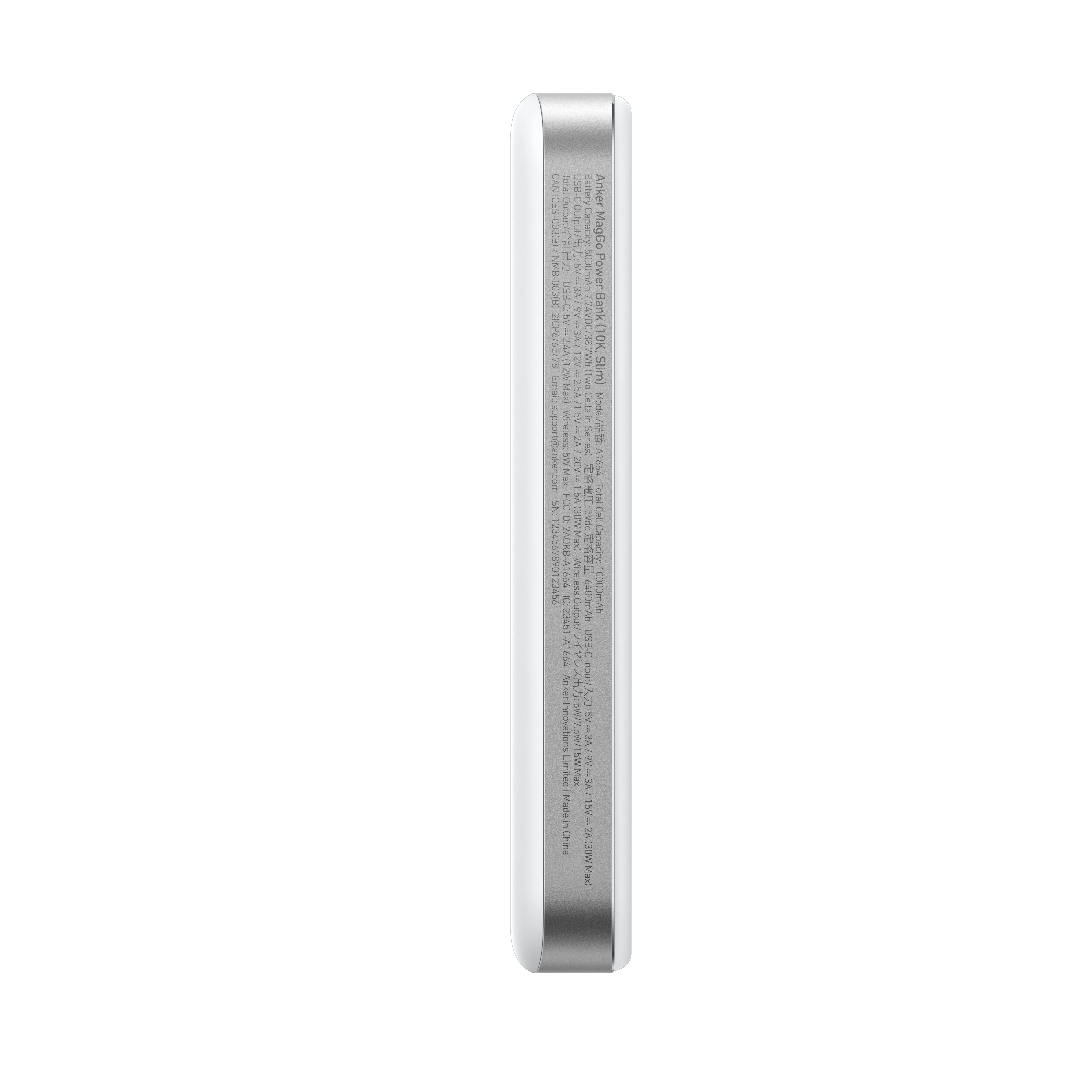 Anker Innovations Anker MagGo - Induktive Power Bank - 10000 mAh - 30 Watt - PD (24 pin USB-C)