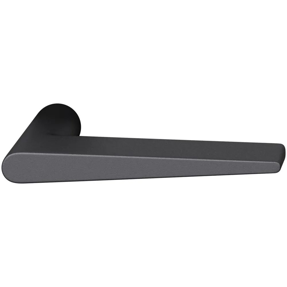 FSB Drückerlochteil 10 1005 04600 ASL/AGL, Aluminium schwarz matt