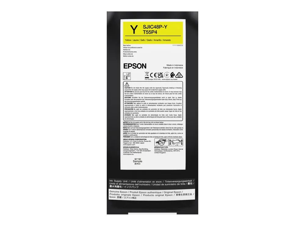 Epson T55P4 - 480 ml - Gelb - original - Box