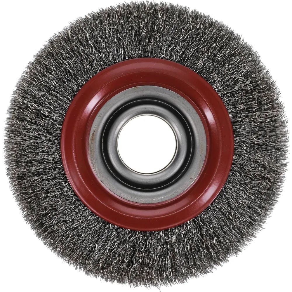 OSBORN Rundbürste mit Bohrung 125 x 30 x 20 mm Stahldraht gewellt