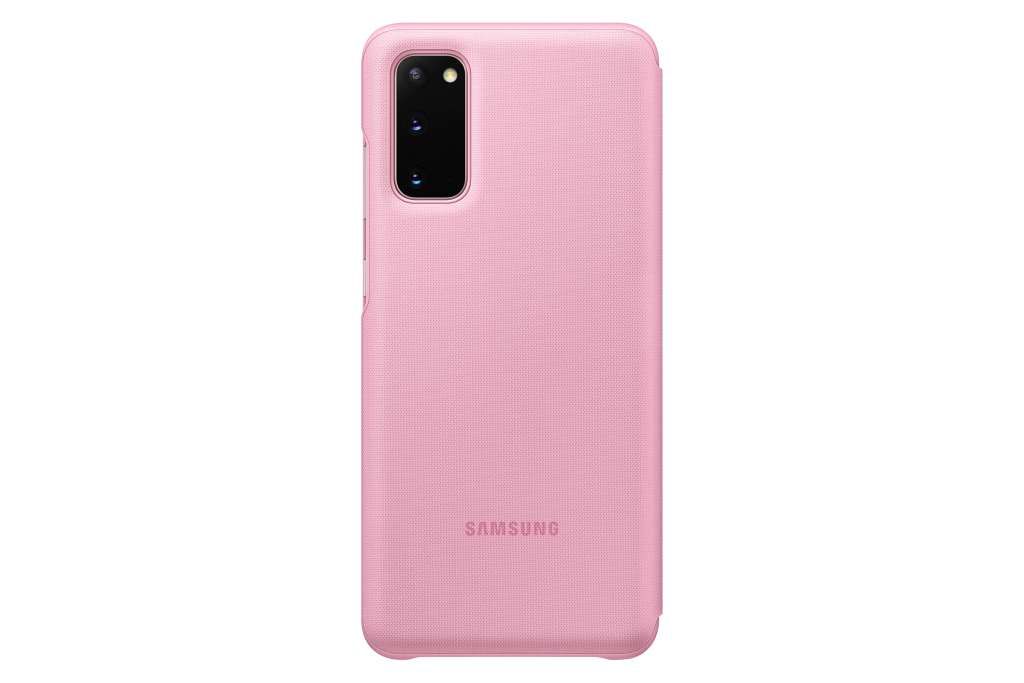 Samsung LED-View-Cover "EF-NG980" für Galaxy S20, Pink