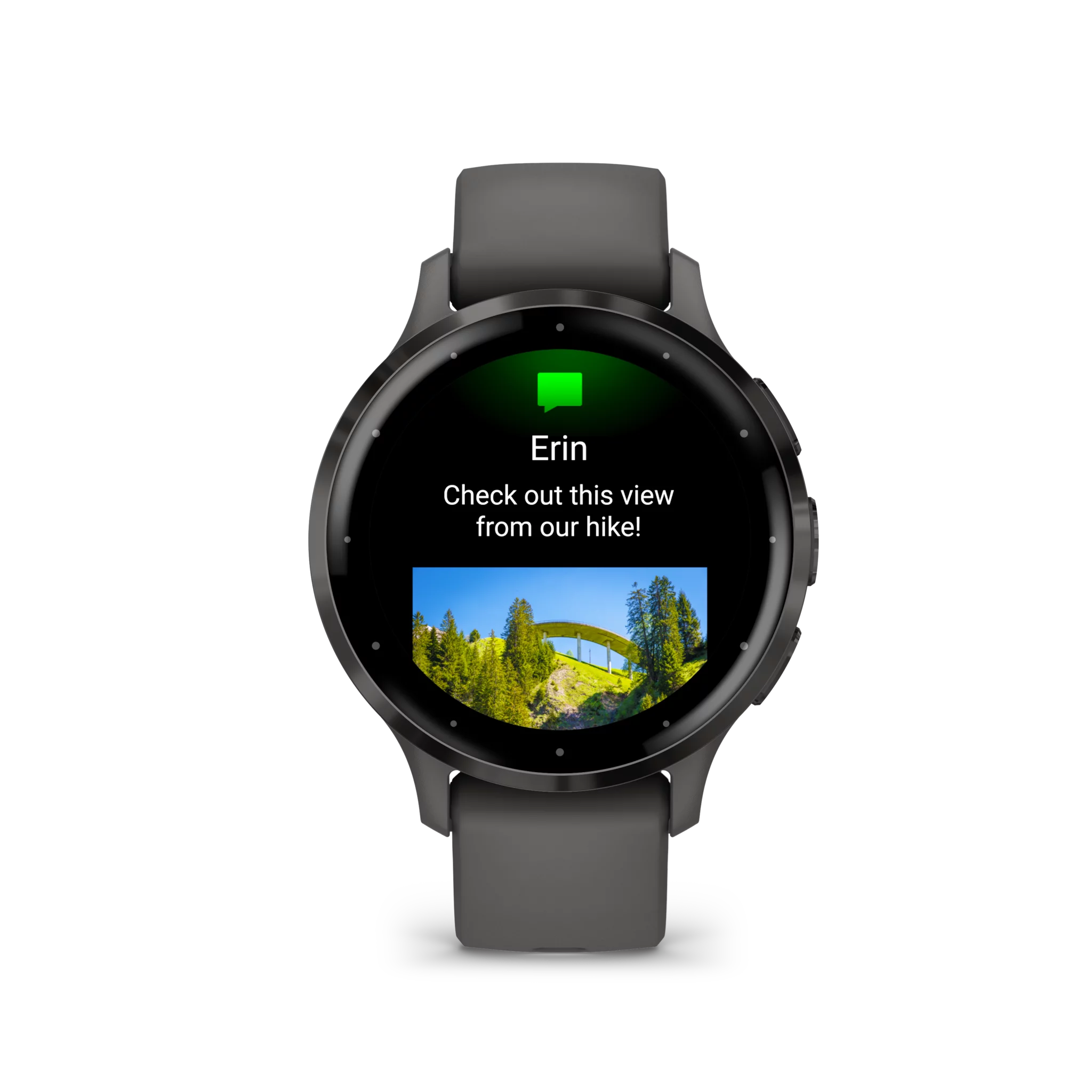 Garmin VENU 3S, Kieselgrau/Schiefergrau