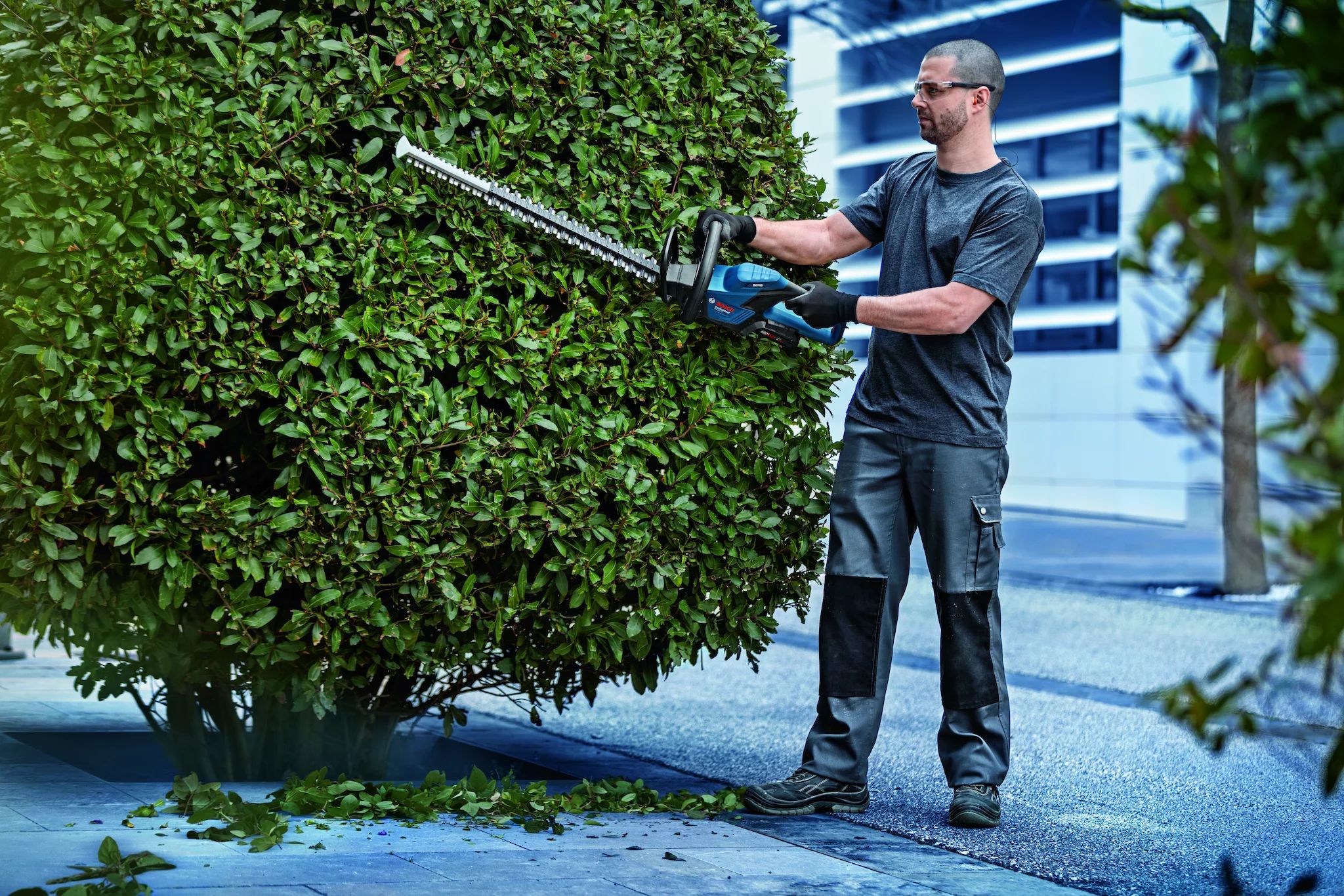 Bosch GHE 18V-60 Akku-Heckenschere Kit