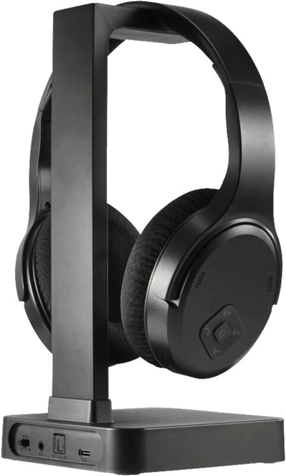 Hama Fernseh-Kopfhörer, Over-Ear, 2,4 GHz-Station + Bluetooth®, Lautstärkeregler