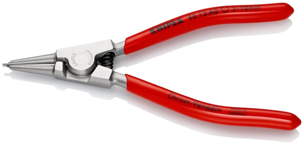 KNIPEX Sicherungsringzange für Außenringe auf Wellen mit Kunststoff überzogen verchromt 140 mm