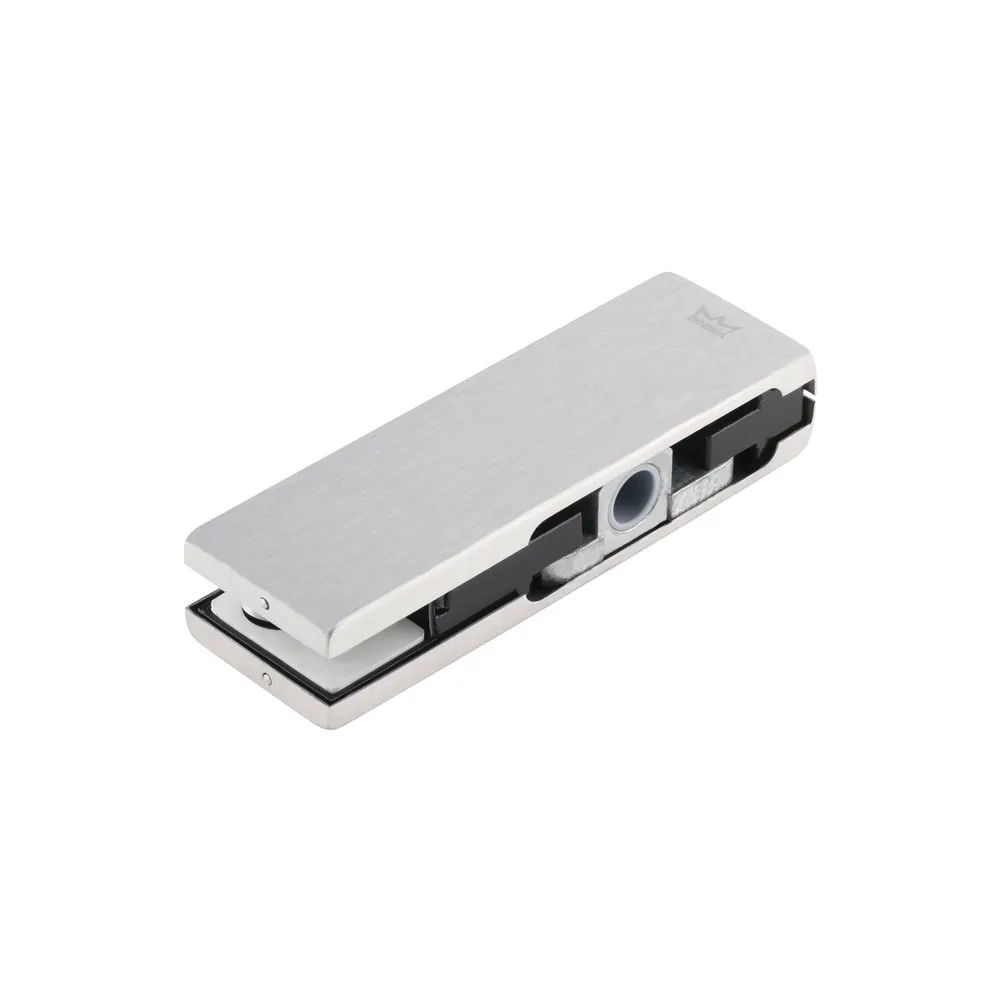 Dorma-Glas Oberer Eckbeschlag PT 20 Universal light Kunststoffbuchse, Edelstahl (03.512)