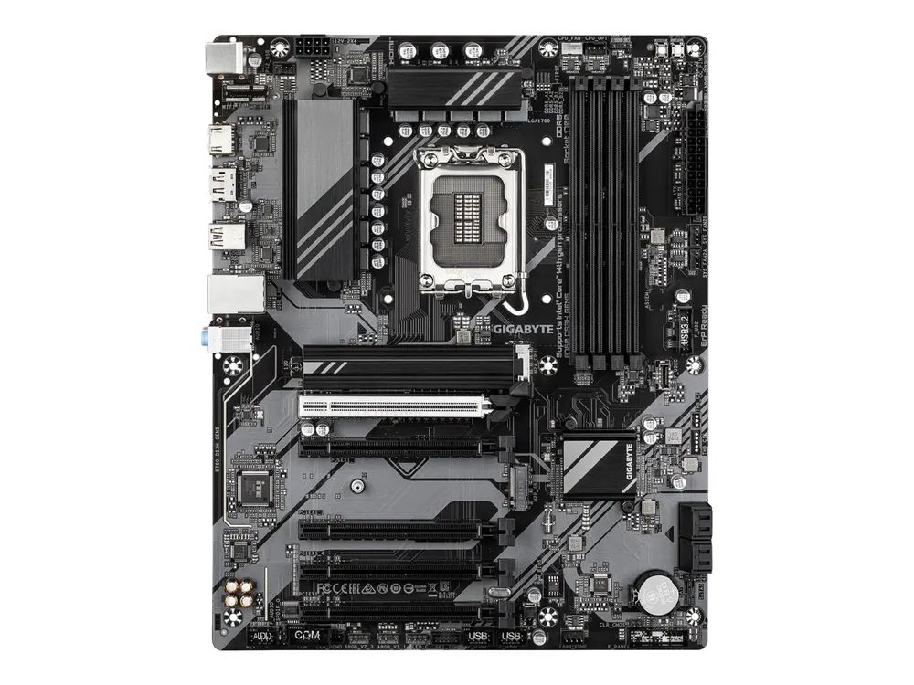 Gigabyte B760 DS3H GEN5 - Motherboard - ATX - LGA1700-Sockel - B760 Chipsatz - USB-C 3.2 Gen 2x2, USB-C 3.2 Gen 1, USB 3.2 Gen 2, USB 3.2 Gen 1 - Gigabit LAN - Onboard-Grafik (CPU erforderlich)
