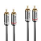 Lindy Cromo Line - Audiokabel - RCA männlich zu RCA männlich