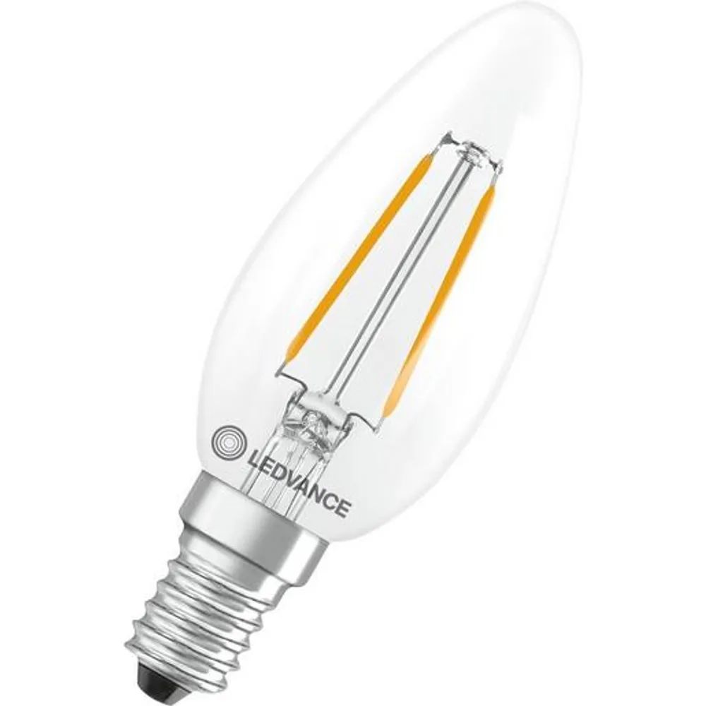 Ledvance LED KERZE 1,8W 827 KLAR E14 / LEDVAN LED CLASSIC B P 4099854466298