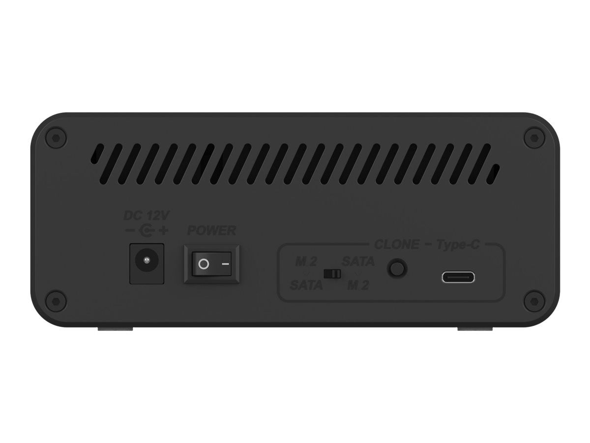 ICY BOX IB-2914MSCL-C31 - HDD / SSD Dockingstation - 2,5" / 3,5" gemeinsam genutzt, M.2 (6,4 cm/8,9 cm gemeinsam genutzt)