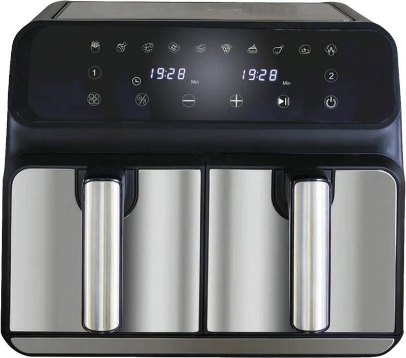 Unold 58685 Heißluftfritteuse Doppelkammer TWIN ZONE