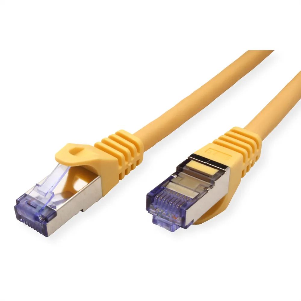 ROLINE Patchkabel Cat.6A S/FTP (PiMF), Component Level, LSOH, gelb, 15 m