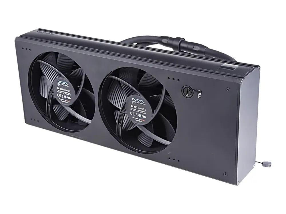 Alphacool Eisbaer Extreme liquid CPU cooler 280 - Black Edition - Prozessor-Flüssigkeitskühlsystem - (für: Socket 940, LGA775, LGA1156, AM2, AM2+, LGA1366, AM3, G34, LGA1155, AM3+, LGA2011, FM1, FM2, LGA1150, FM2+, LGA2011-3, LGA1151, AM4, LGA2066, T