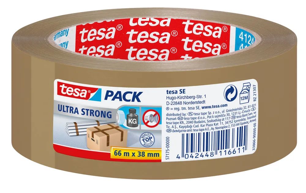 Tesa Tesapack Ultra Strong - Packband - 38 mm x 66 m