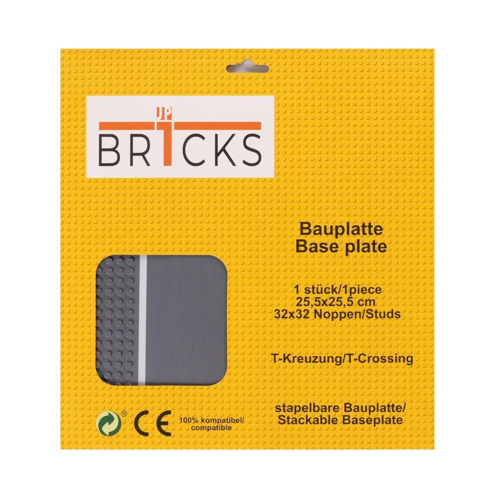 Br1cks GmbH Straßenplatte T-Kreuzung
