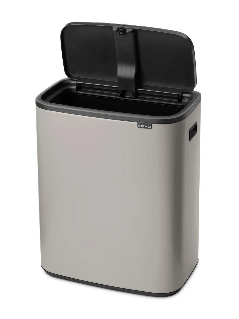 Brabantia Bo Touch Bin, 60L - Soft Grey
