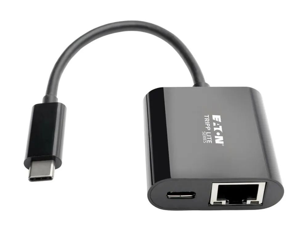 Tripp Eaton Tripp Lite Series USB C to Gigabit Ethernet Adapter USB Type C to Gbe PD Charging
