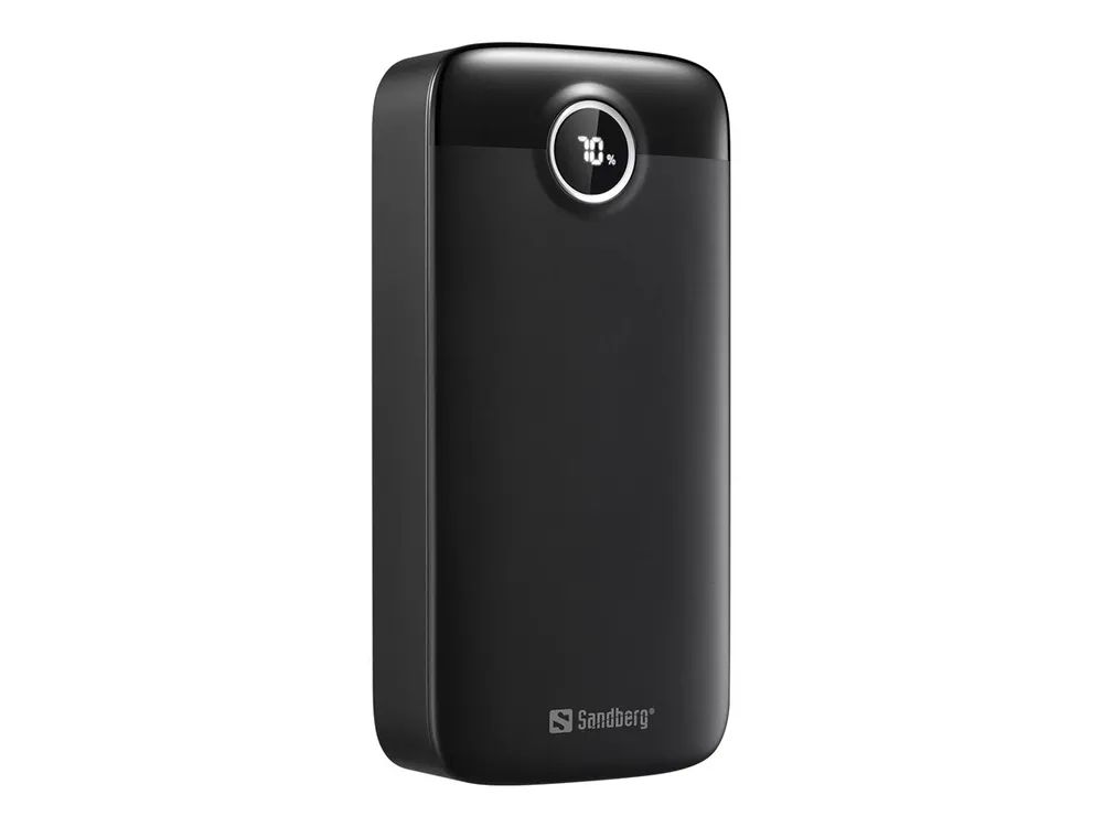 SANDBERG Powerbank - 20000 mAh - 20 watt - 3 A - Fast Charge (USB-C)