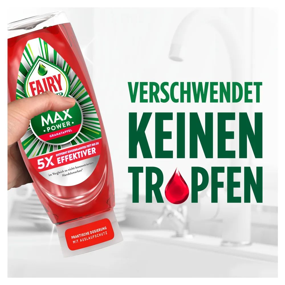 Fairy Handspülmittel Max Power Granatapfel 545 ml