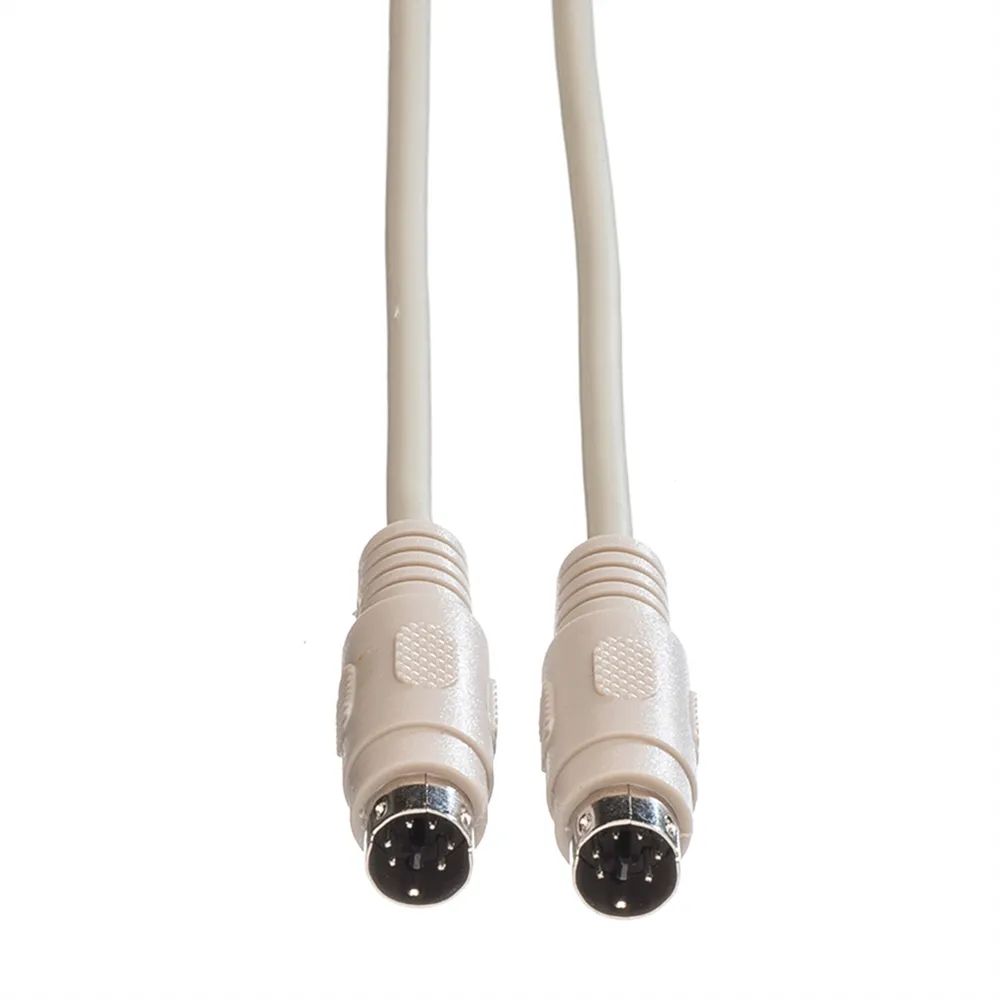 ROLINE Tastatur-Kabel-PS/2 ST/ST, 6 m