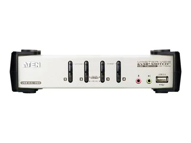 ATEN CS1734B - KVM-/Audio-/USB-Switch - 4 x KVM/Audio/USB