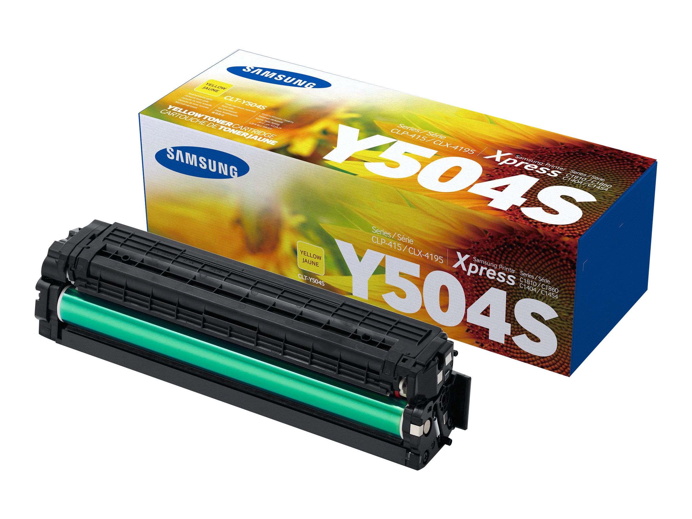 HP Samsung CLT-Y504S - Gelb - Original - Tonerpatrone (SU502A)