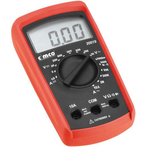 Cimco MULTIMETER STANDARD 600V / CIMCO 111409 DIGITALES 111409