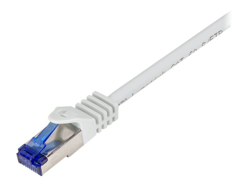 LogiLink Patchkabel Ultraflex Kat.6A S/FTP 5.0 m grau mitCat.7 Rohkabel extra flexibles - Kabel - Netzwerk