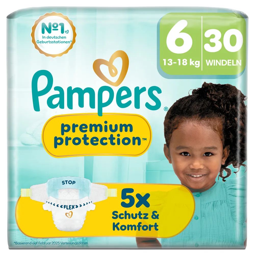 Pampers Premium Protection Gr.6 Extra Large 13-18kg 