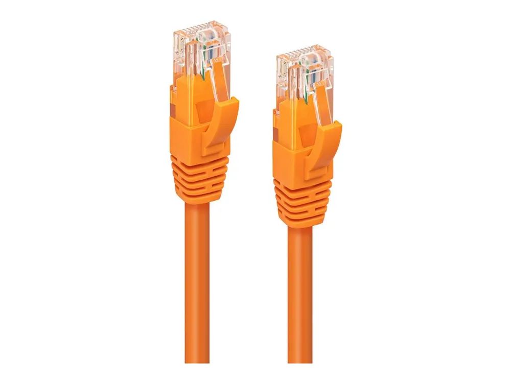 MicroConnect MC-SFTP6A30O - 30 m - Cat6a - S/FTP (S-STP) - RJ-45 - RJ-45 - Orange