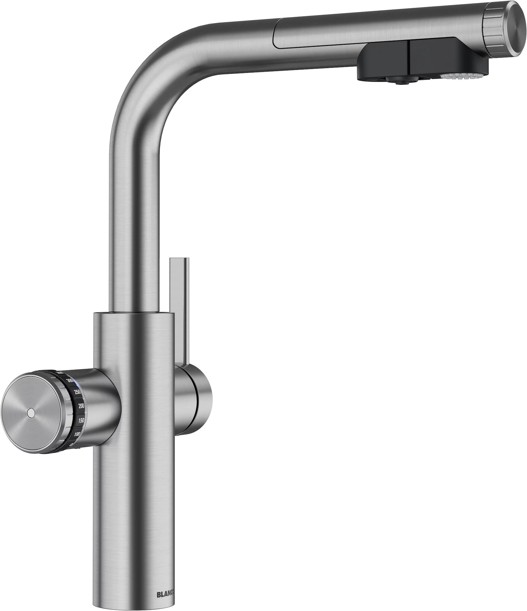BLANCO CHOICE ICONA-L RH HP brushed stainless steel