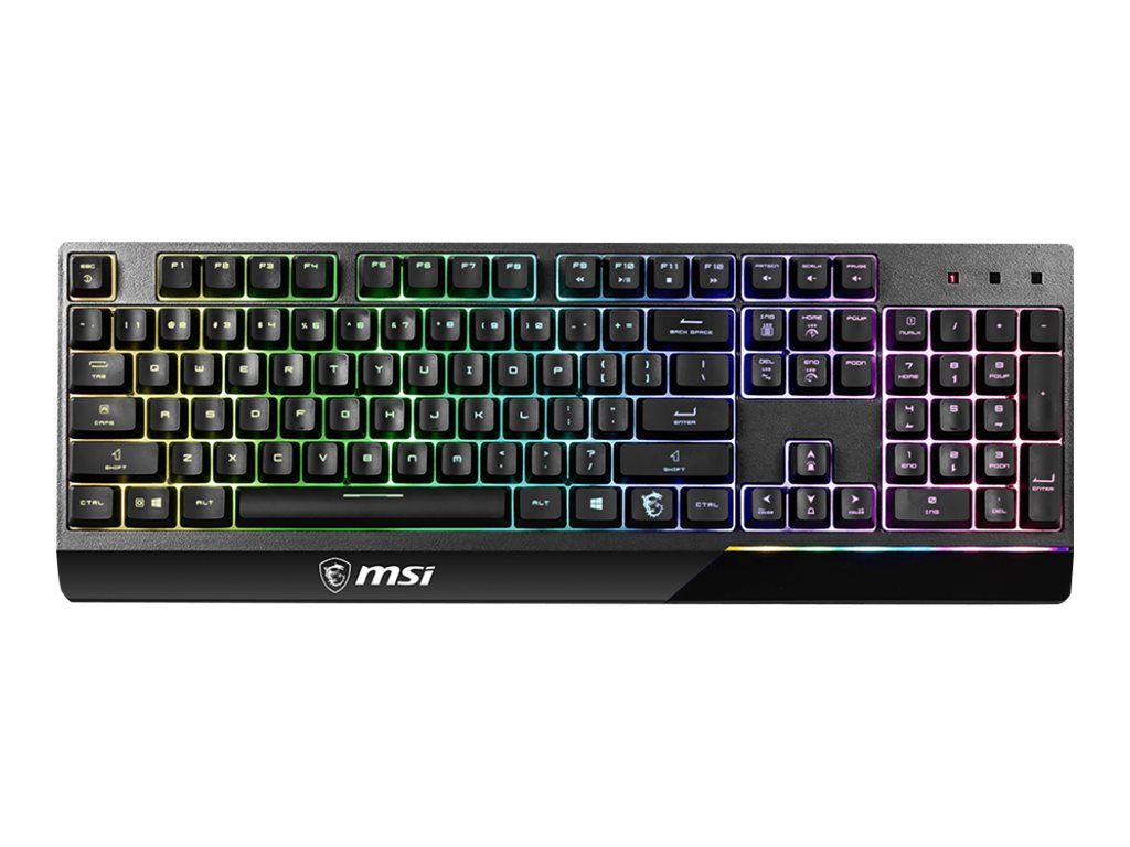 MSI Vigor GK30 - Tastatur - hintergrundbeleuchtet