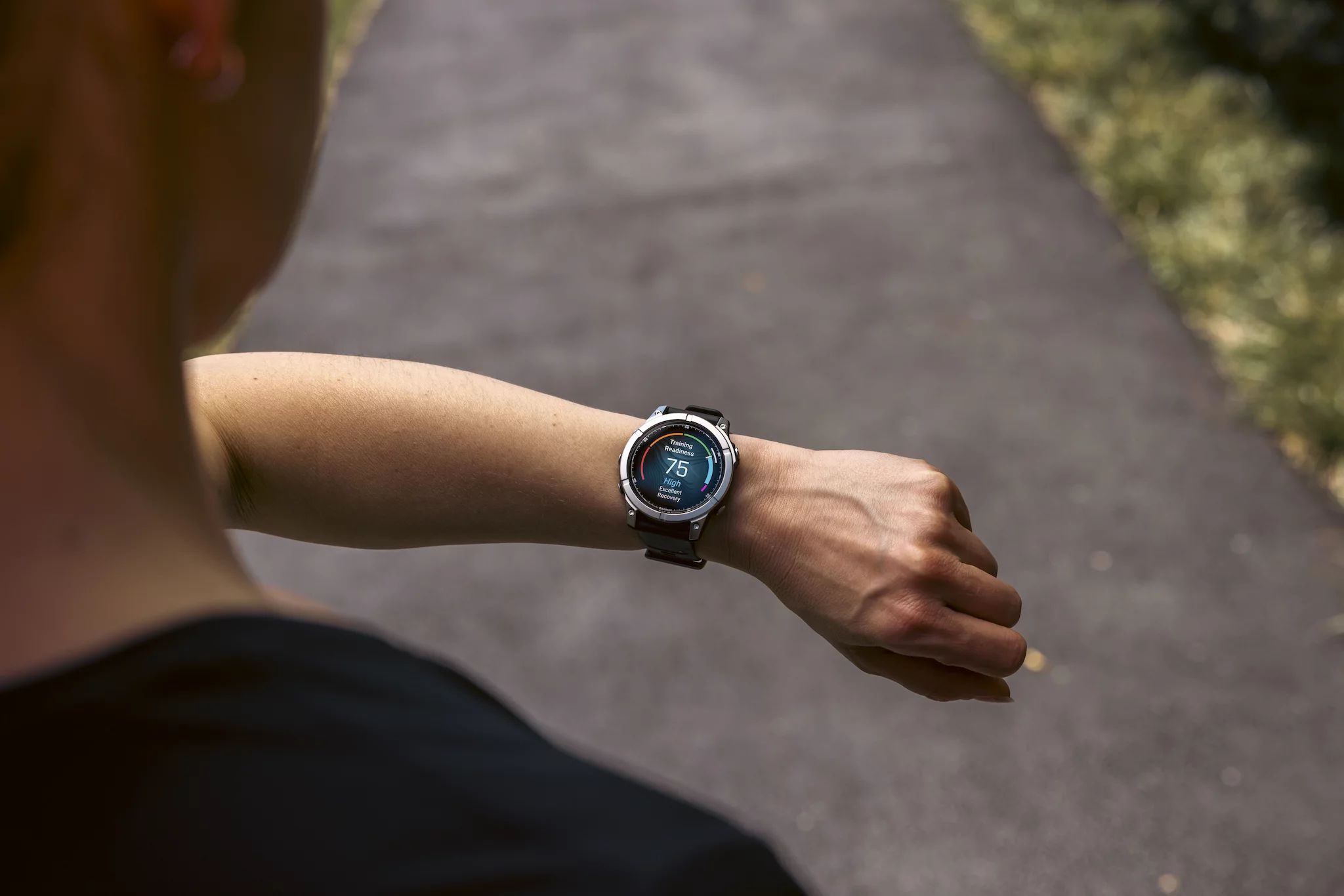 Garmin Fenix E, Schwarz/Silber
