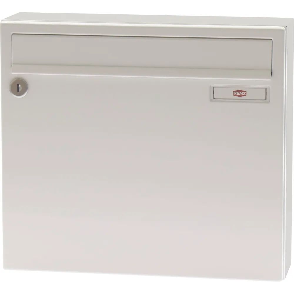 RENZ Aufhängebriefkasten SERIE 17 - 370 x 330 x 100, weiß RAL 9016