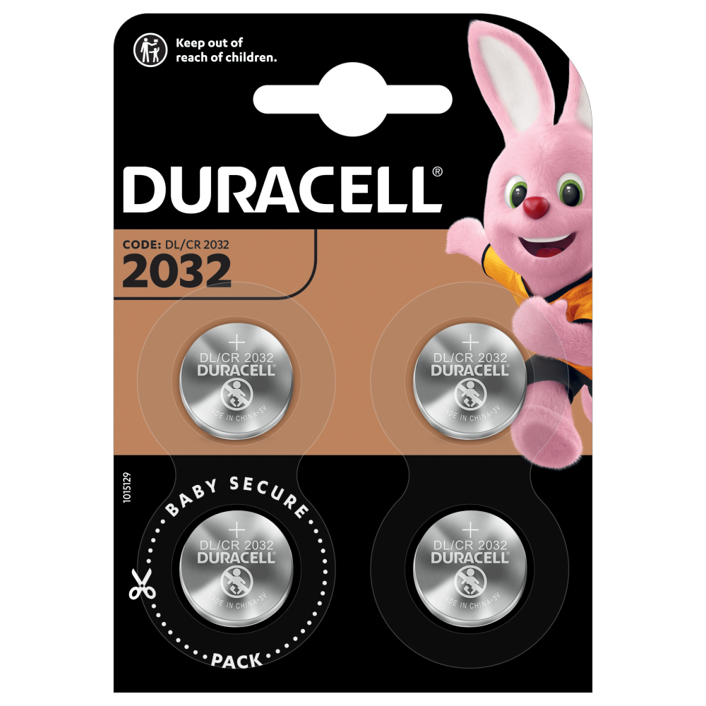 Duracell DURACELL 2032 / DURACE CR 2032 B4 4STK 119376