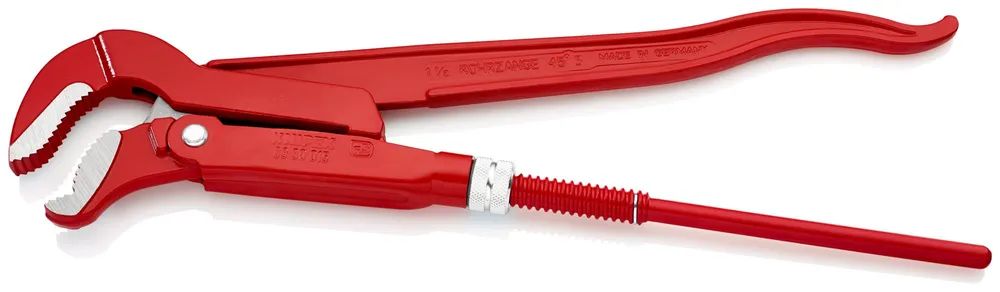 KNIPEX Rohrzange S-Maul rot pulverbeschichtet 420 mm