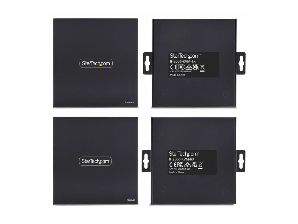 StarTech.com HDMI KVM Extender Over IP Network, 4K 60Hz, Driverless