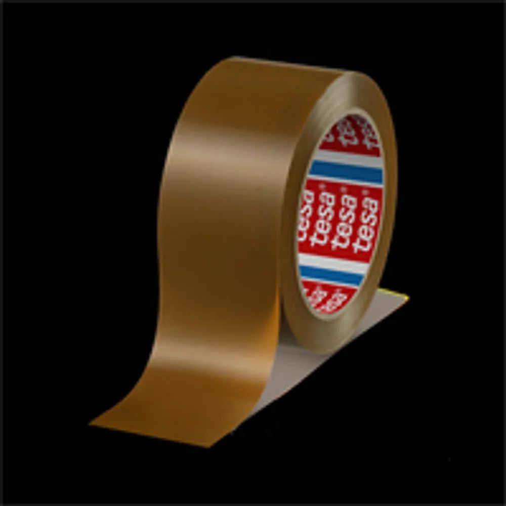 Tesa pack Verpackungsklebeband 4124 aus PVC 50 mm x 66 m extrem