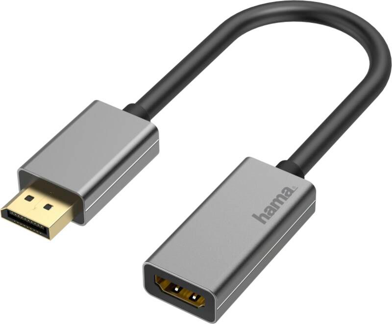 Hama 200329 DP-Adapter auf HDMI, Ultra-HD 4K