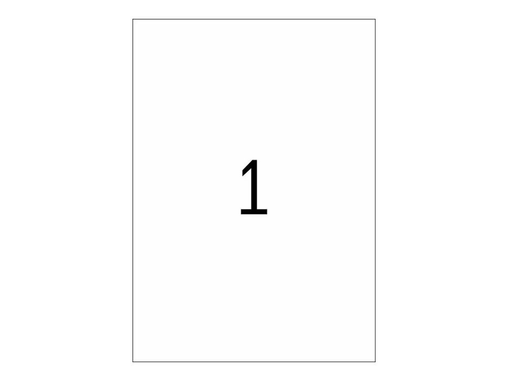 HERMA Special - Papier - matt - permanent selbstklebend - Blau - A4 (210 x 297 mm)