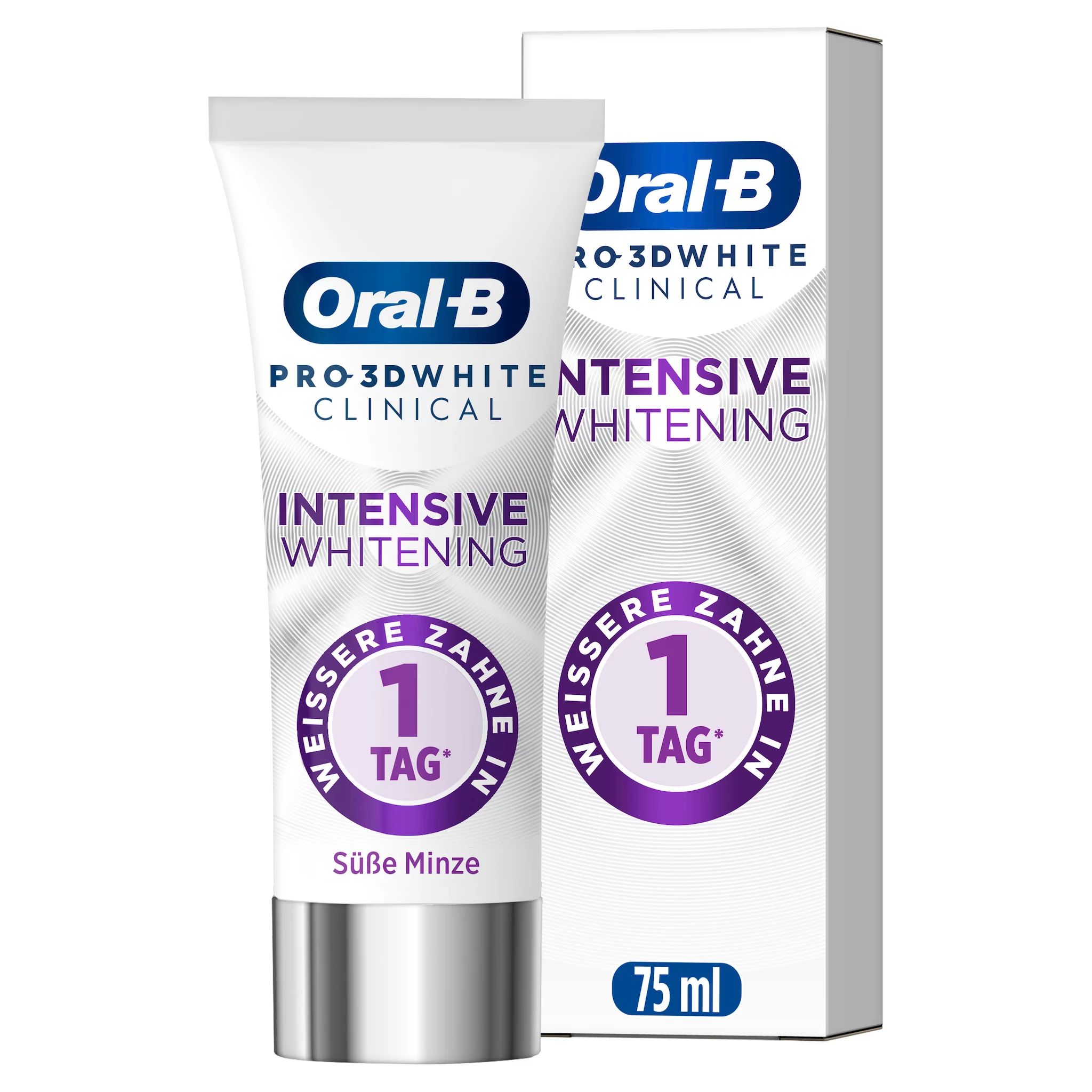 Oral-B 3D White Clinical Süße Minze Vertikal