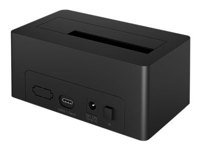 ICY BOX IB-1121-C31 - HDD-Dockingstation mit blaue LED vorn, lüfterlos Schächte: 1 - 2,5" / 3,5" gemeinsam genutzt (6,4 cm/8,9 cm gemeinsam genutzt)