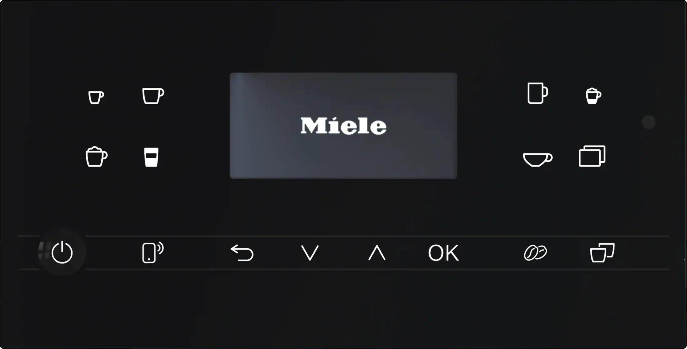 Miele Stand-Kaffeevollautomat CM 6360 Obsidianschwarz CM