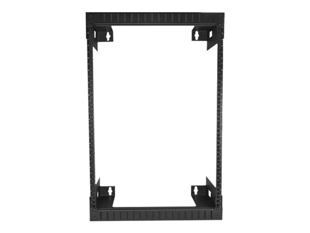 StarTech.com 15 HE wandmontage Server Rack - 30,5cm tief - Open Frame - Netzwerk Rack - 2 Post Rack - Schrank - geeignet für Wandmontage - Schwarz - 15U - 30.5 cm (12")